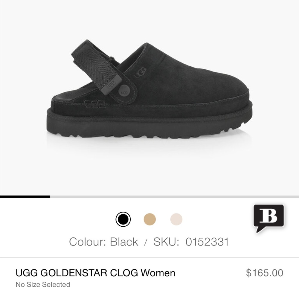 UGG GOLDENSTAR CLOG Women